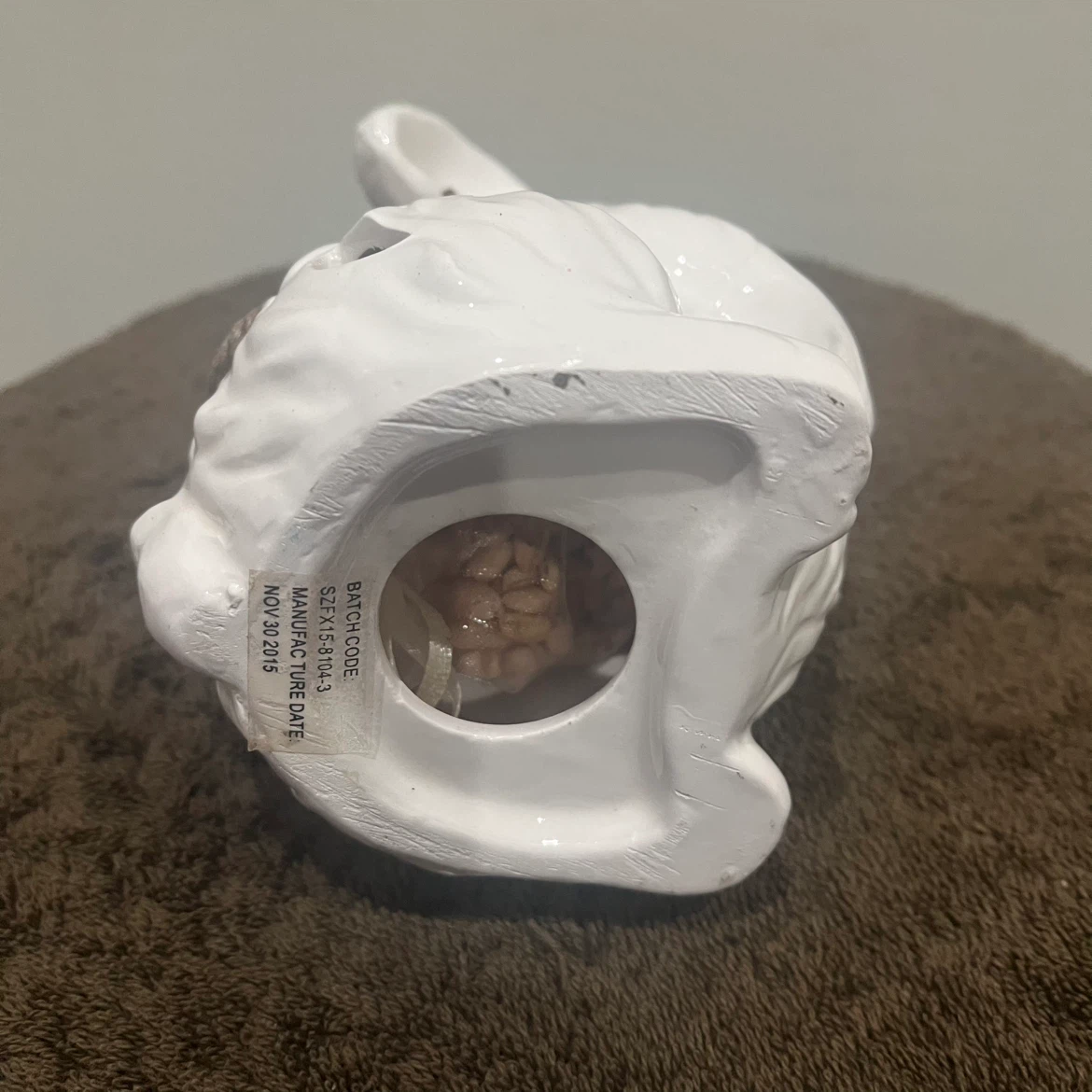 White Bunny Ceramic Lavender Sachet Holder - photo 2