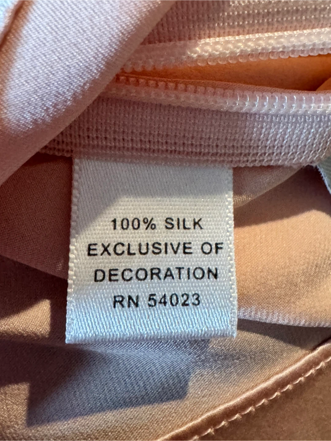 Title: Banana Republic Blush Pink Satin Lace Blouse – Petite S - photo 3