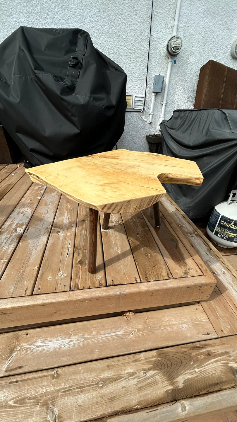 Live edge plant stand - photo 3