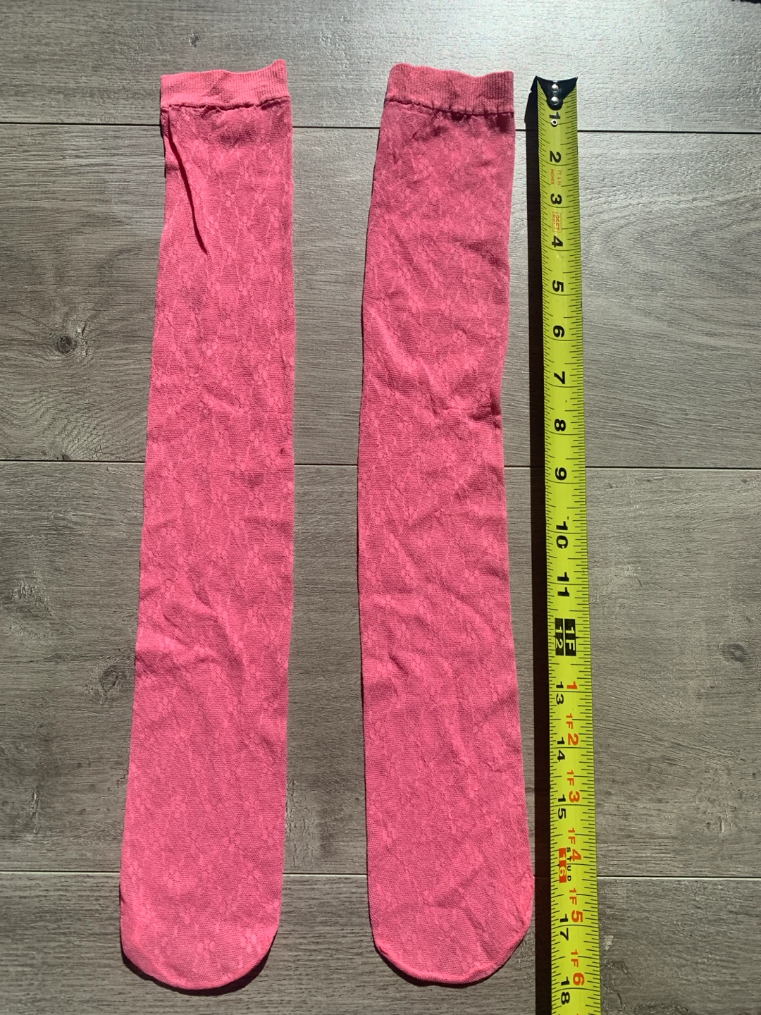 Pink Patterned Knee-High Socks - photo 5