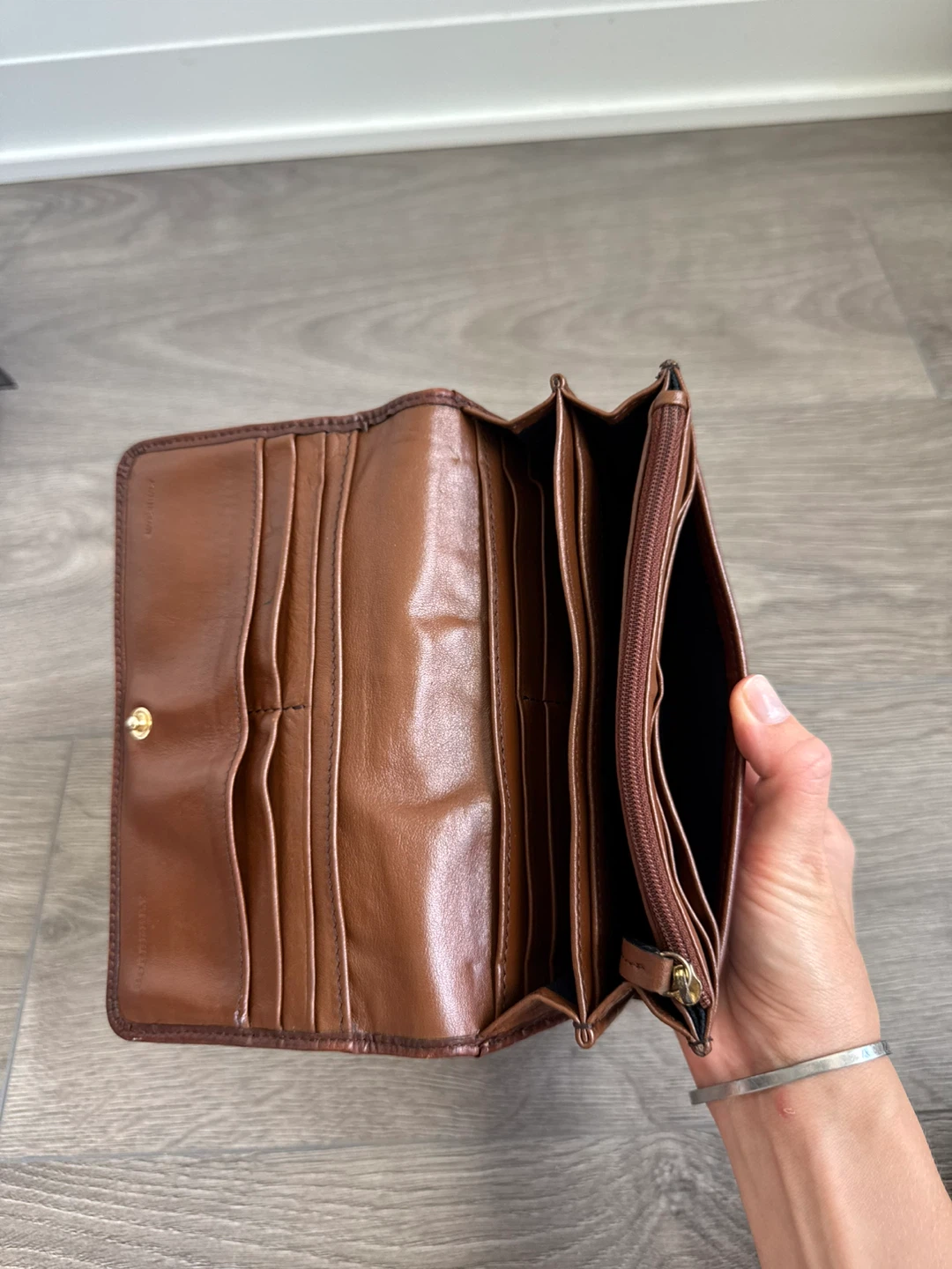 Burberry   Leighton press-stud-fastening wallet Authentic - photo 5