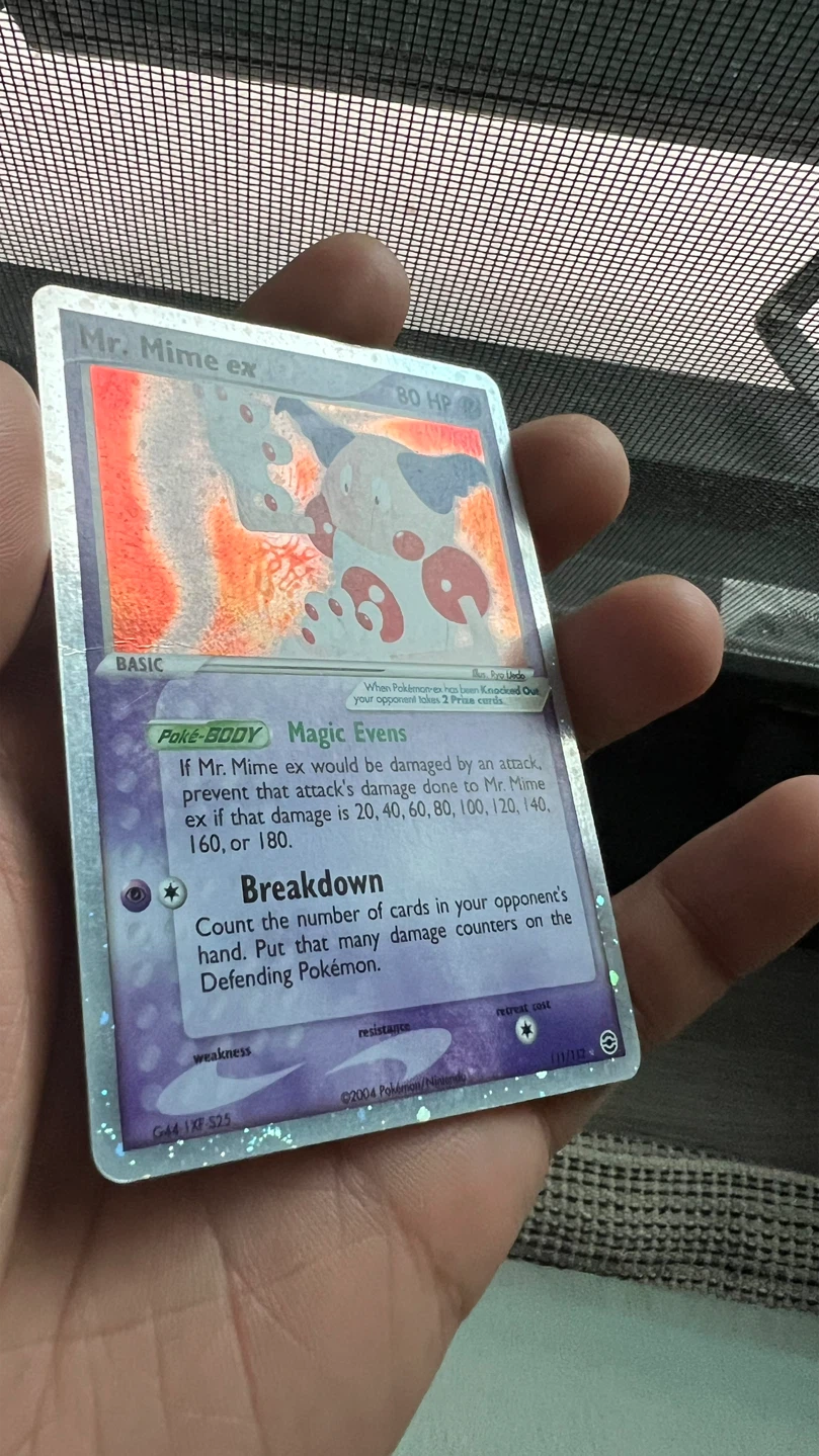 Mr. Mime ex Pokémon Card 2004
