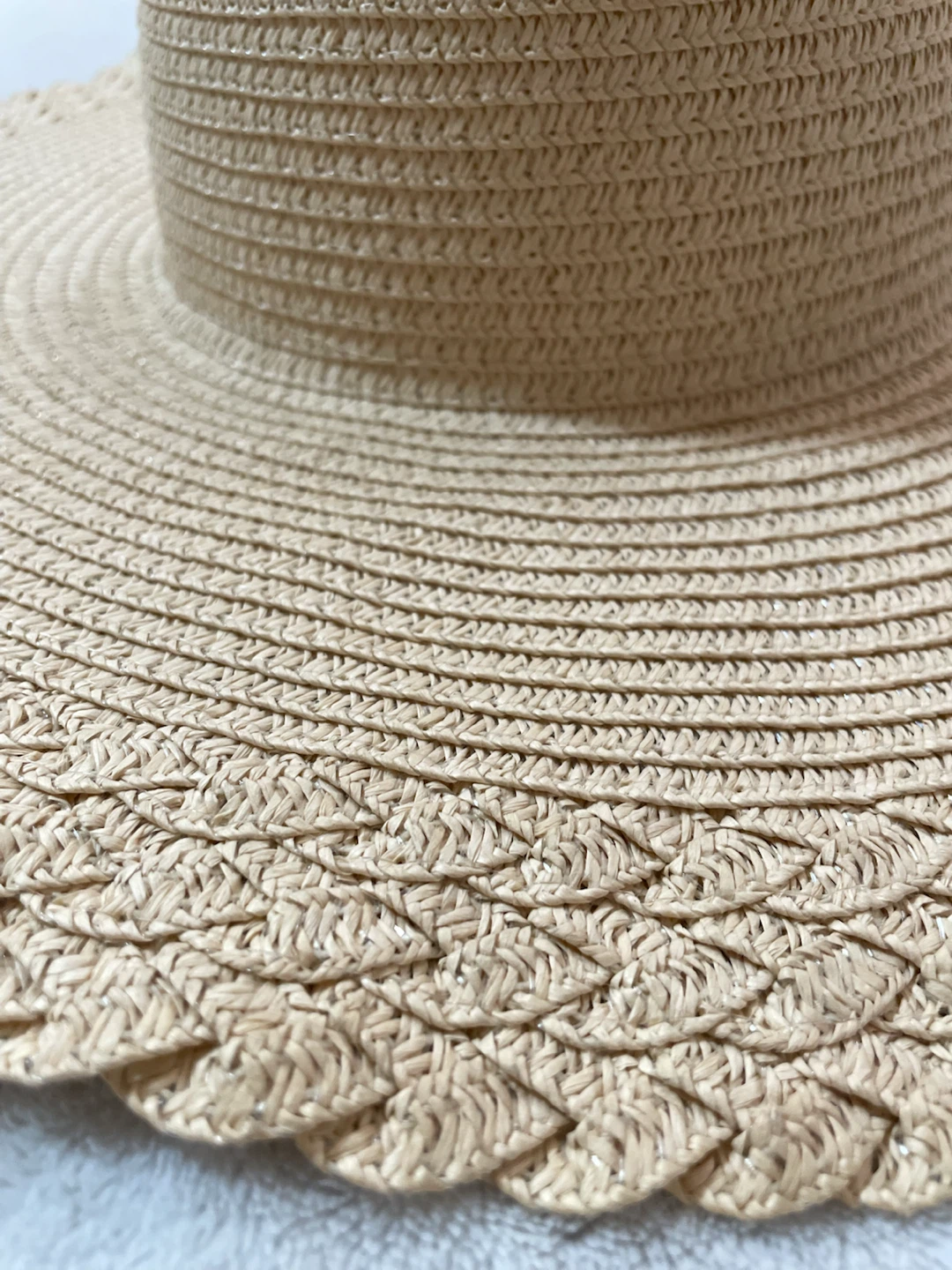 Straw sun hat - photo 3