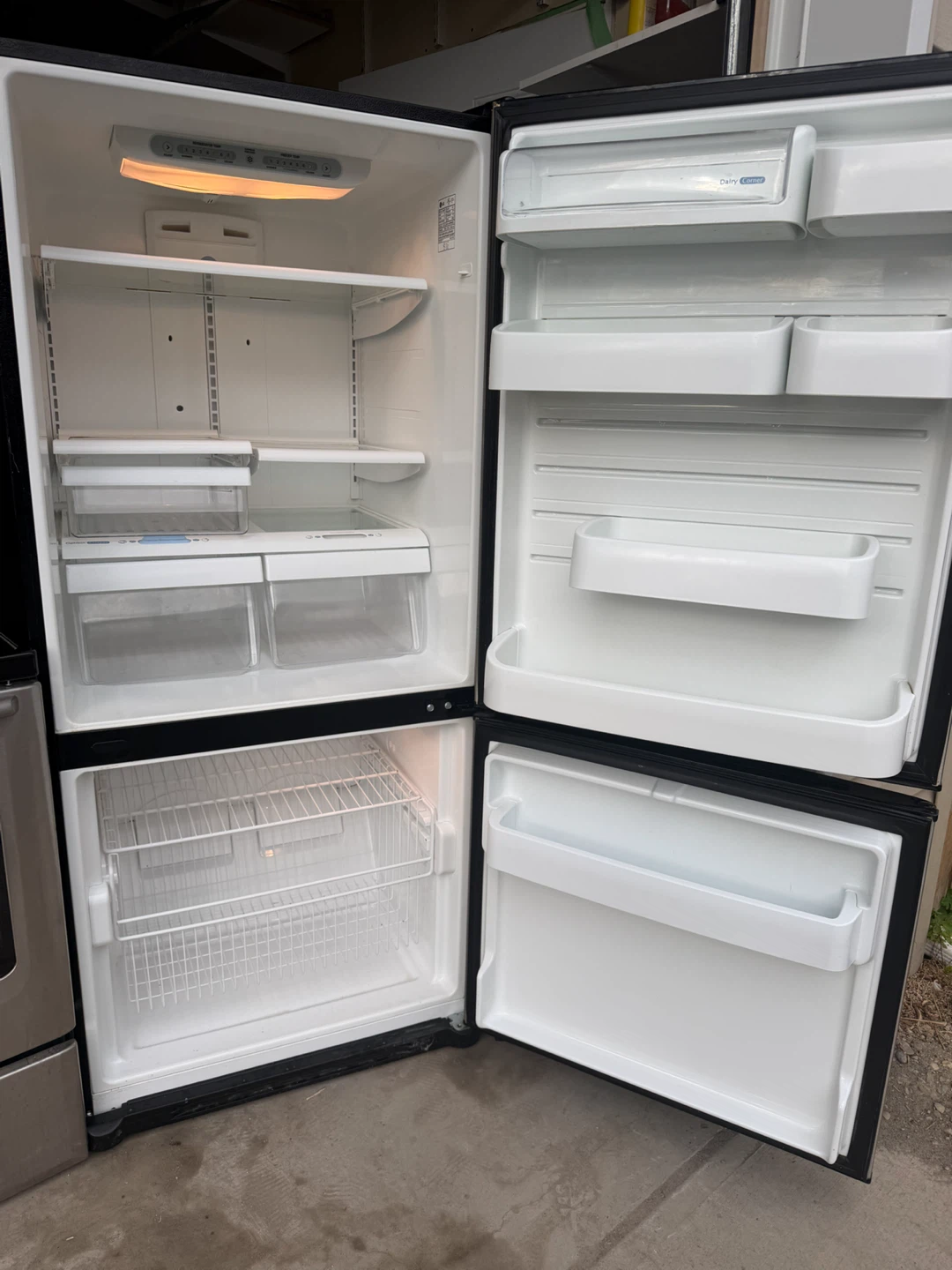 LG Stainless Steel Refrigerator - photo 3