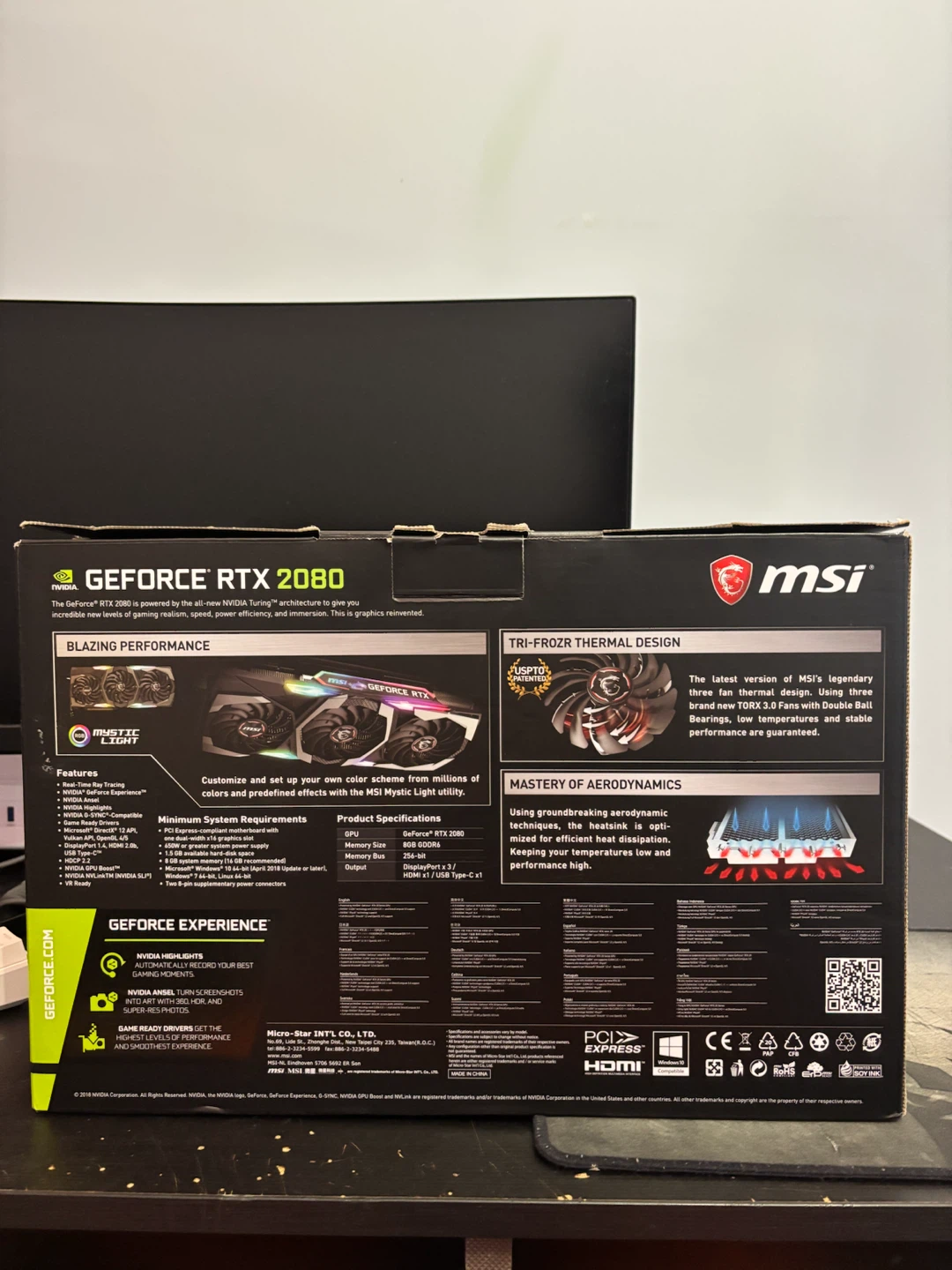 Msi 2080 gaming trio X - photo 3