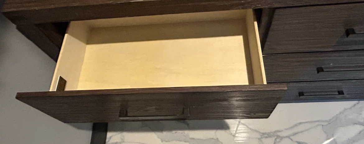 Rustic 6-Drawer Wood Dresser - photo 5