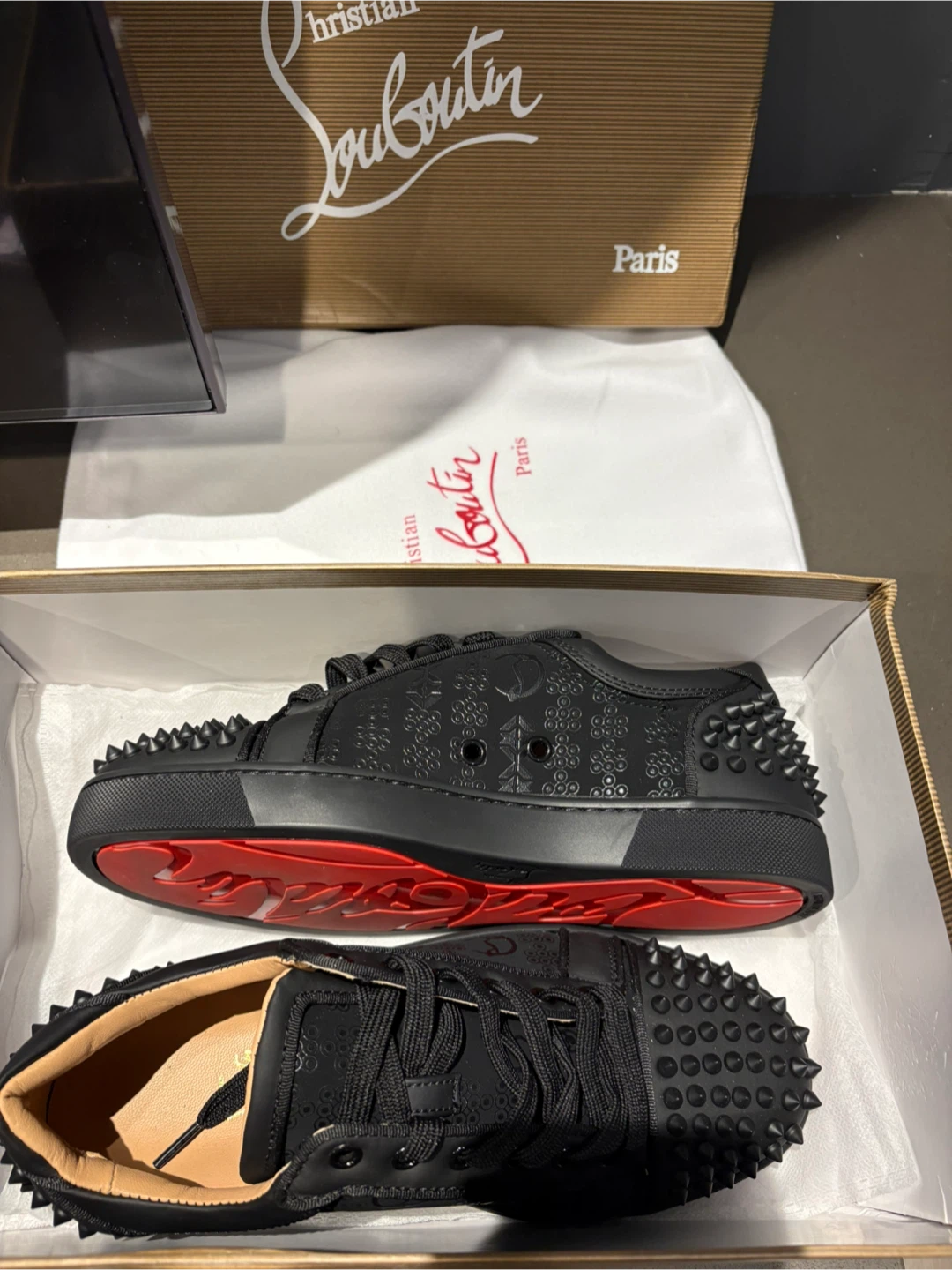 Christian Louboutin Louis Junior Spikes Size 39 - photo 2