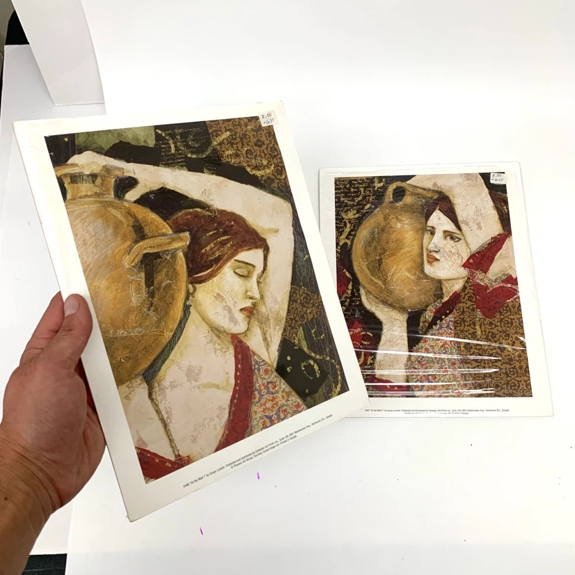 Susan Leith "To the Well" Art Print