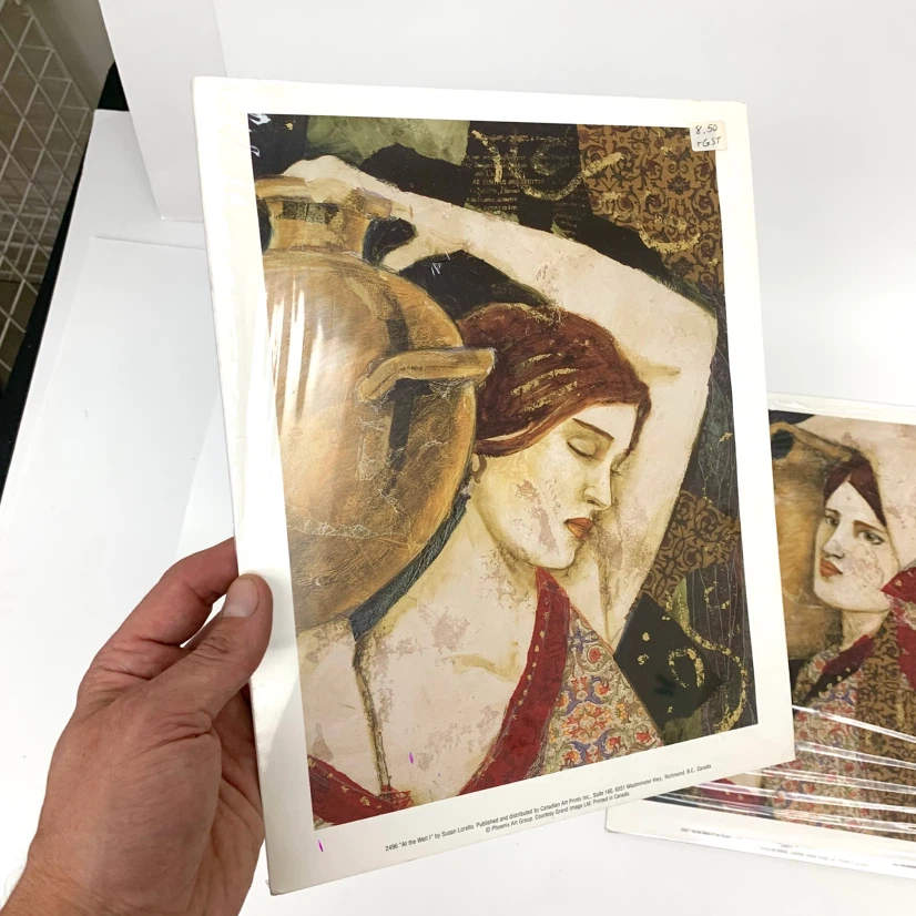 Susan Leith "To the Well" Art Print - photo 3