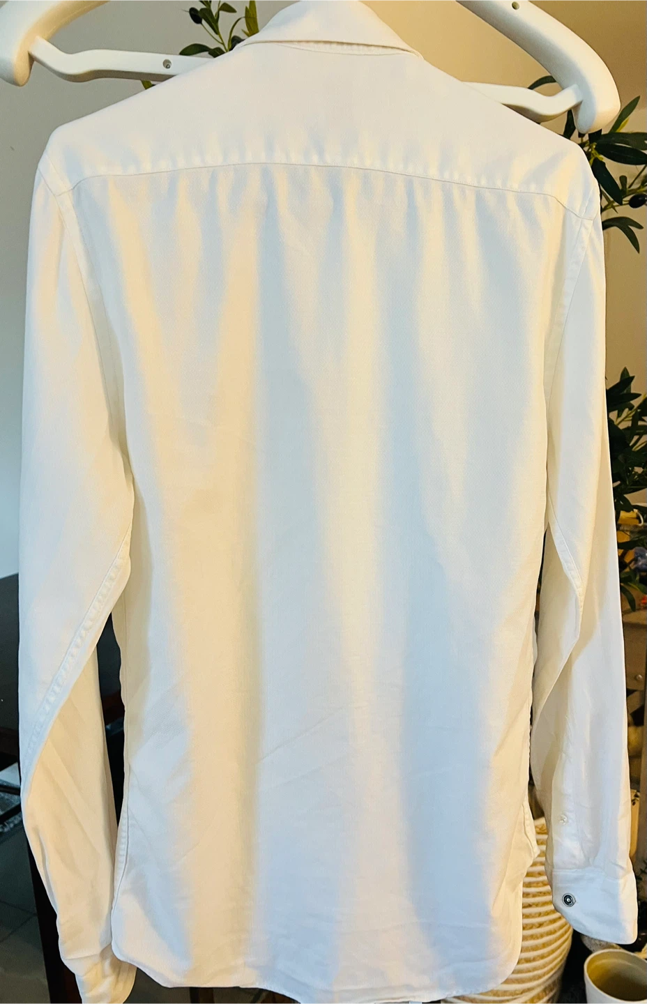 Zara Slim Fit White Shirt (S) - photo 2
