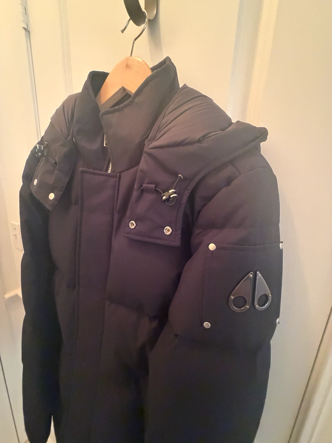 Moose Knuckles Black Puffer Jacket - photo 2