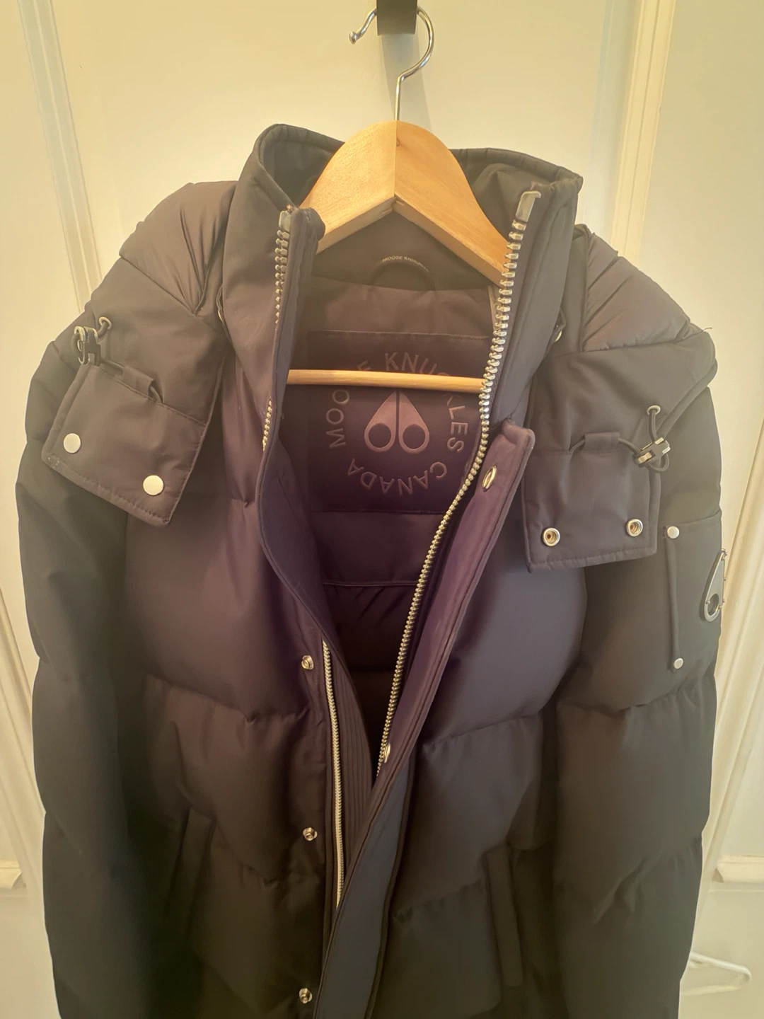 Moose Knuckles Black Puffer Jacket - photo 3