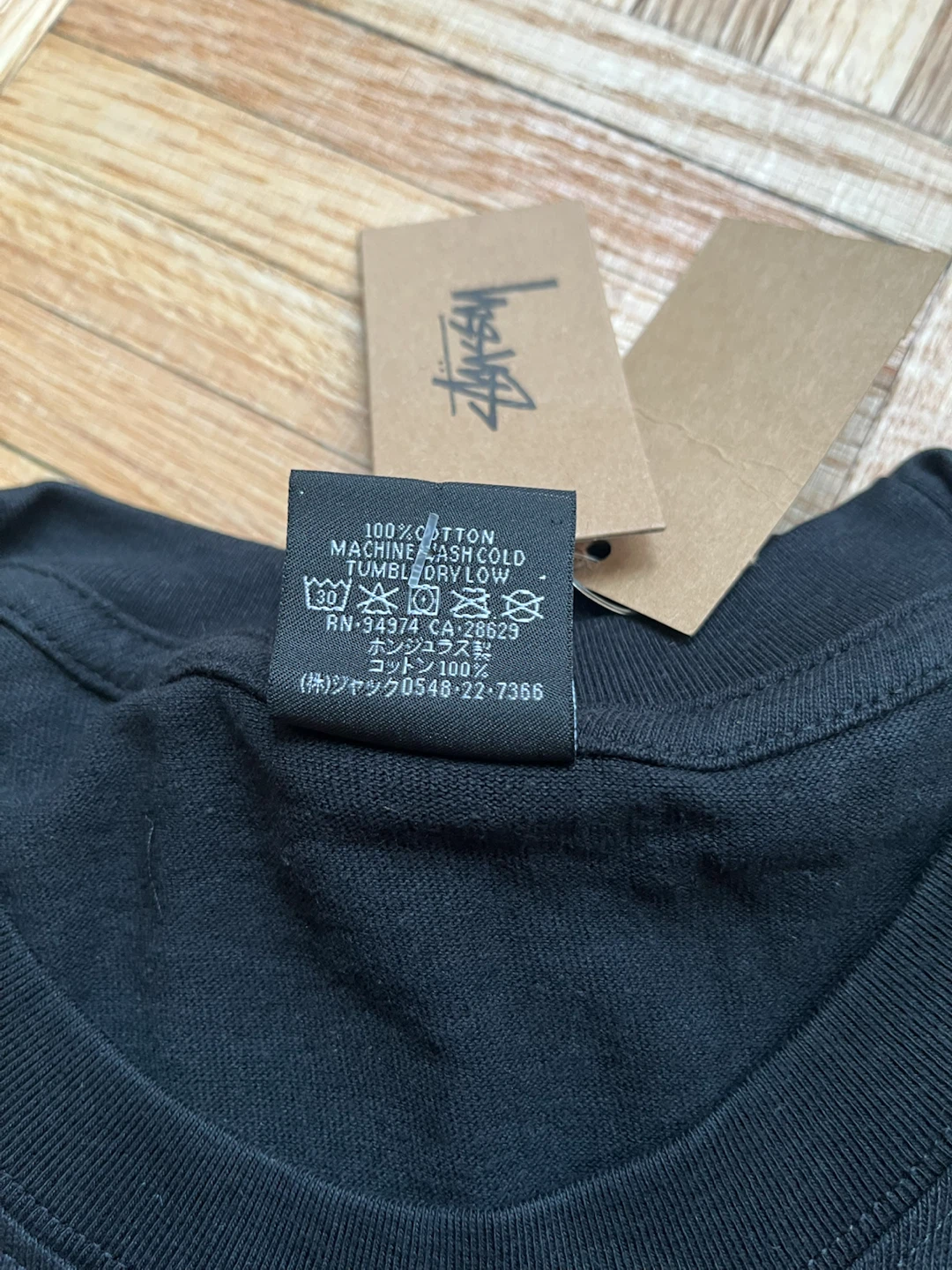 NEW Stüssy Strike Graphic Pigment Dyed T Shirt - photo 4