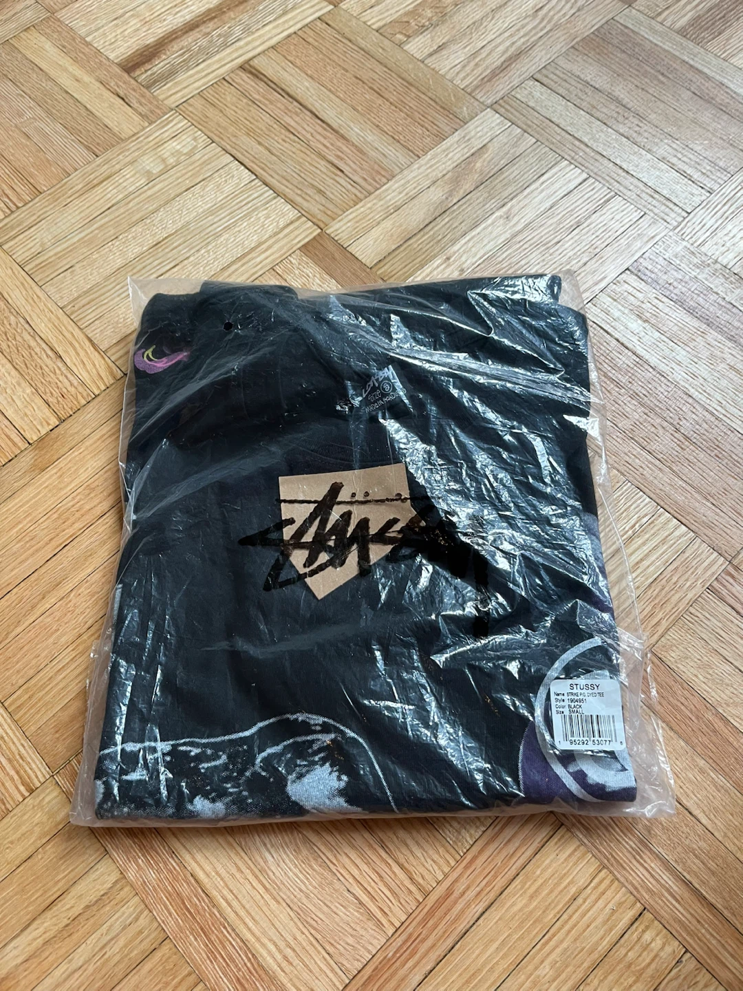 NEW Stüssy Strike Graphic Pigment Dyed T Shirt - photo 5