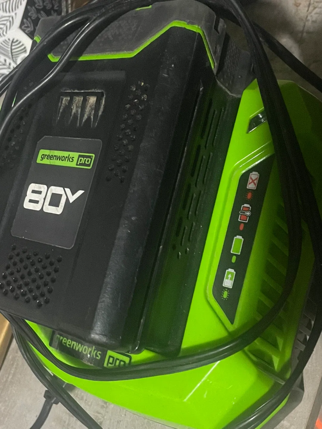 Greenworks Pro 80V Lithium-Ion Battery Charger