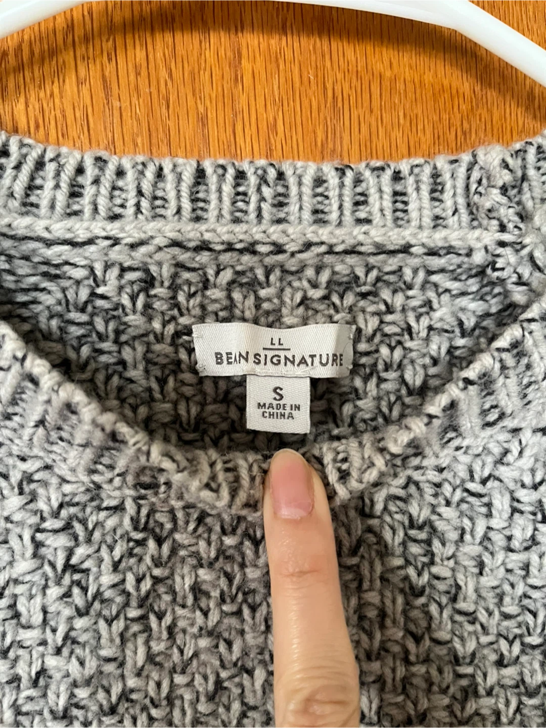 LL Bean Signature Wool Blend Sweater - photo 2