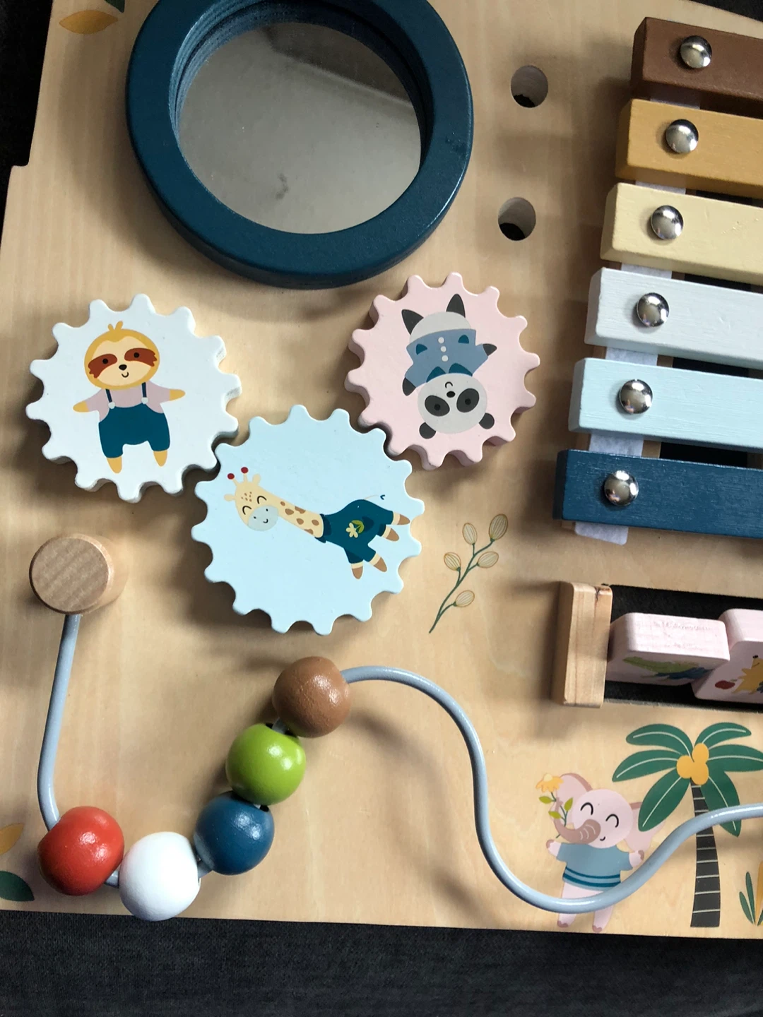 Wooden Activity Board & Eric Carle Bath Mitt - photo 3