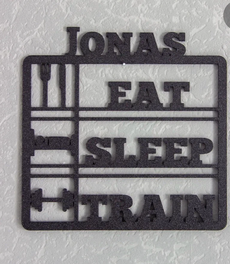 Custom 3D Printed Name Tags and Signs - photo 4