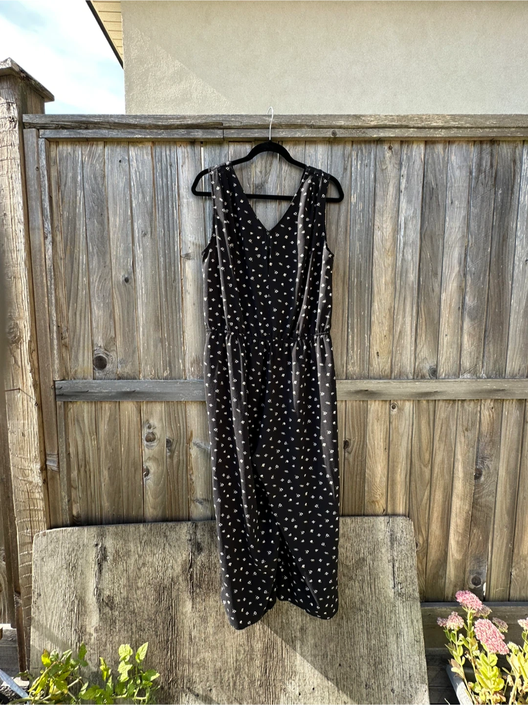 RW&CO. Black Floral Jumpsuit - photo 5