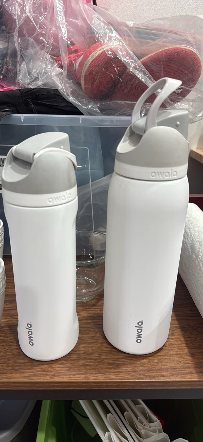 Two Owala FreeSip Water Bottles