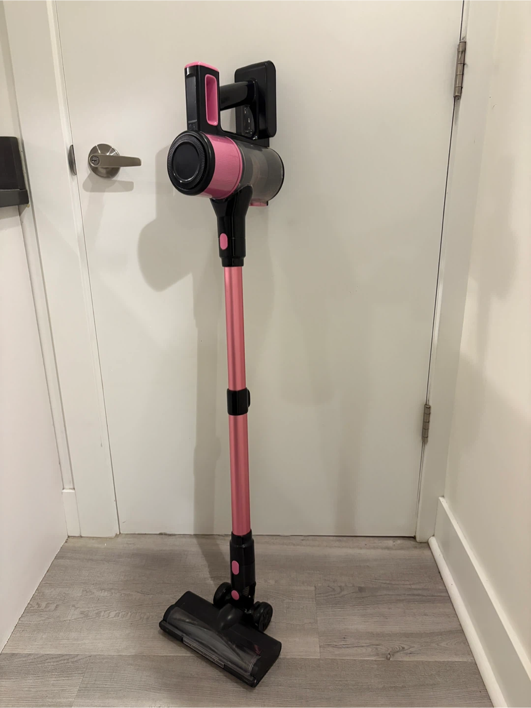 Pink Cordless Stick Vacuum