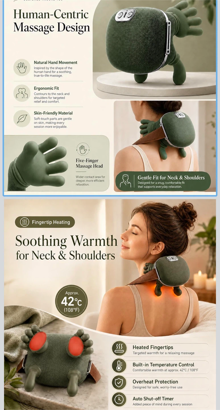 Human Hand Massager - photo 3