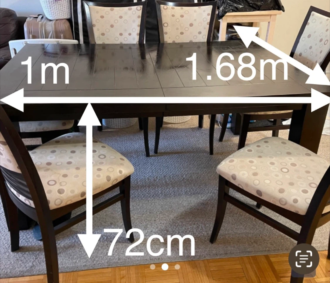 Extendable Dining Table Set - photo 2