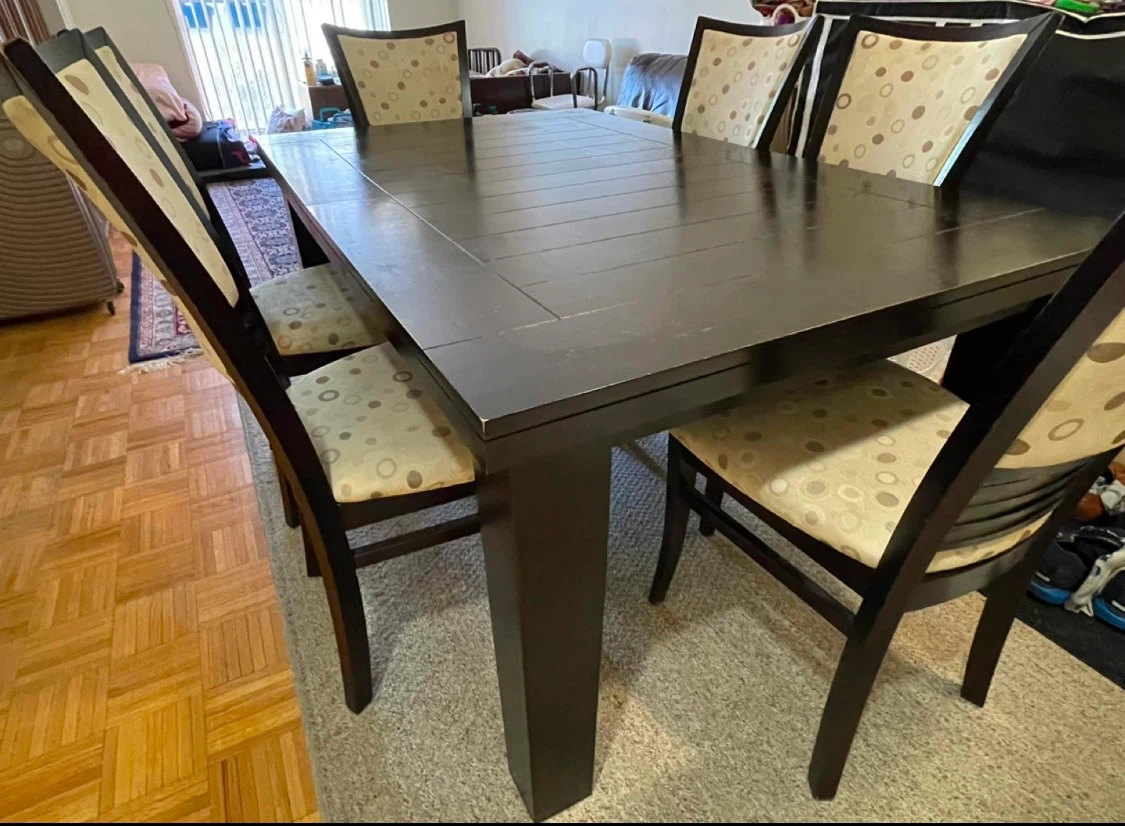 Extendable Dining Table Set - photo 4