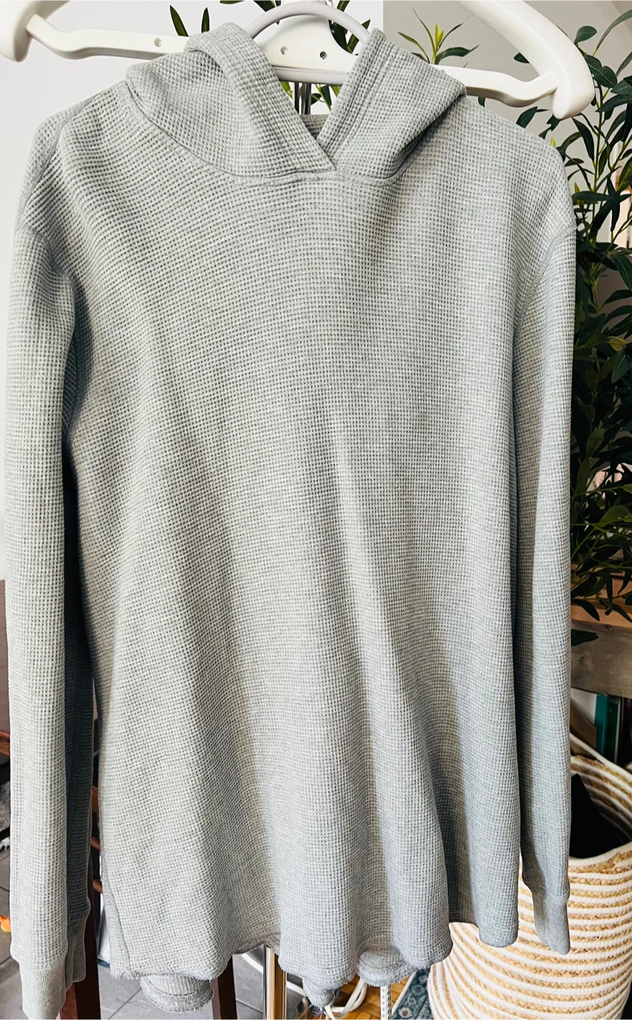 Reigning Champ Waffle Knit Hoodie (M) 🇨🇦