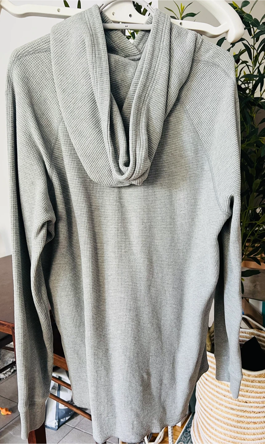 Reigning Champ Waffle Knit Hoodie (M) 🇨🇦 - photo 3