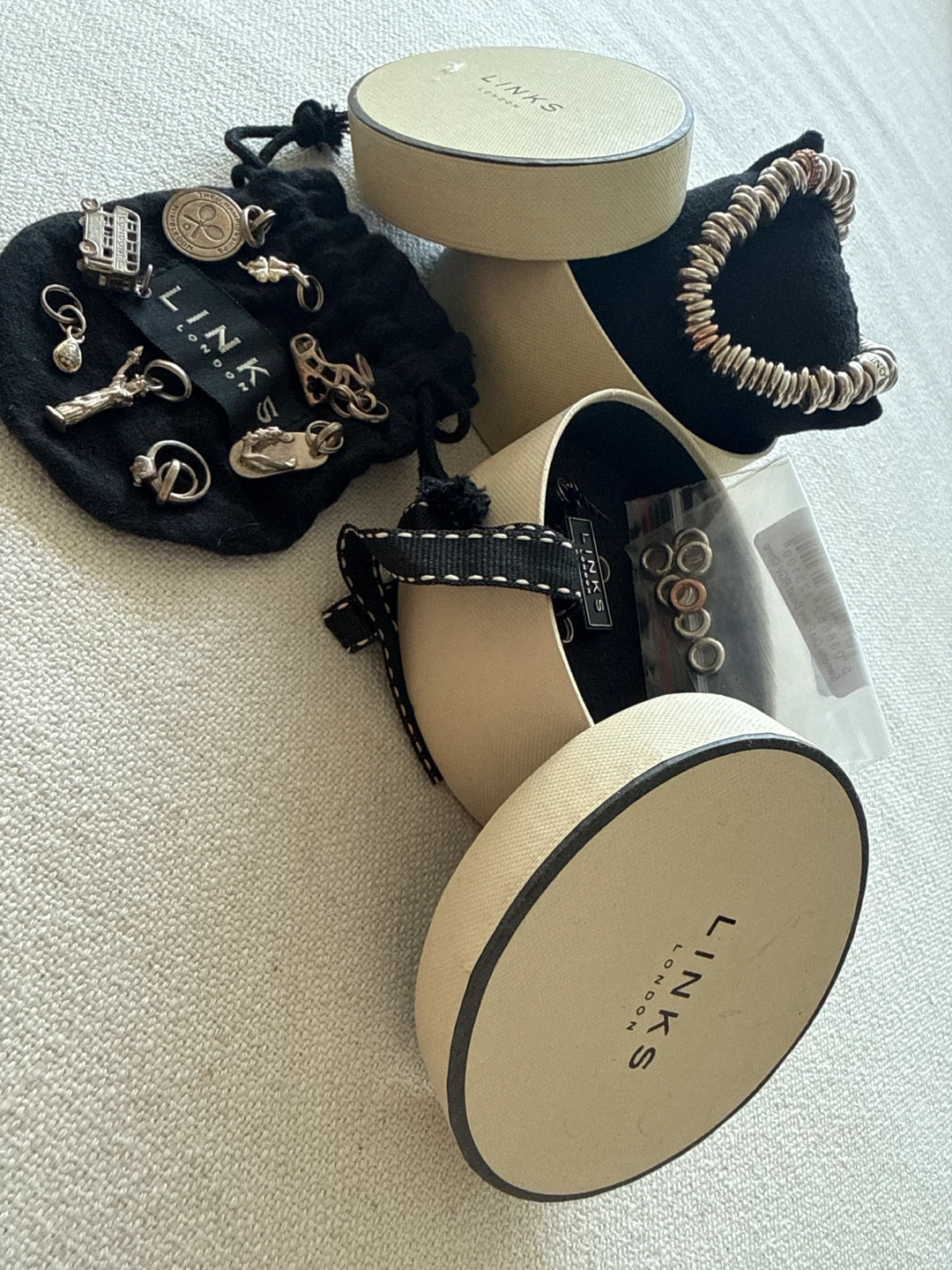 Links of London Sweetie charm bracelet and charms - photo 2