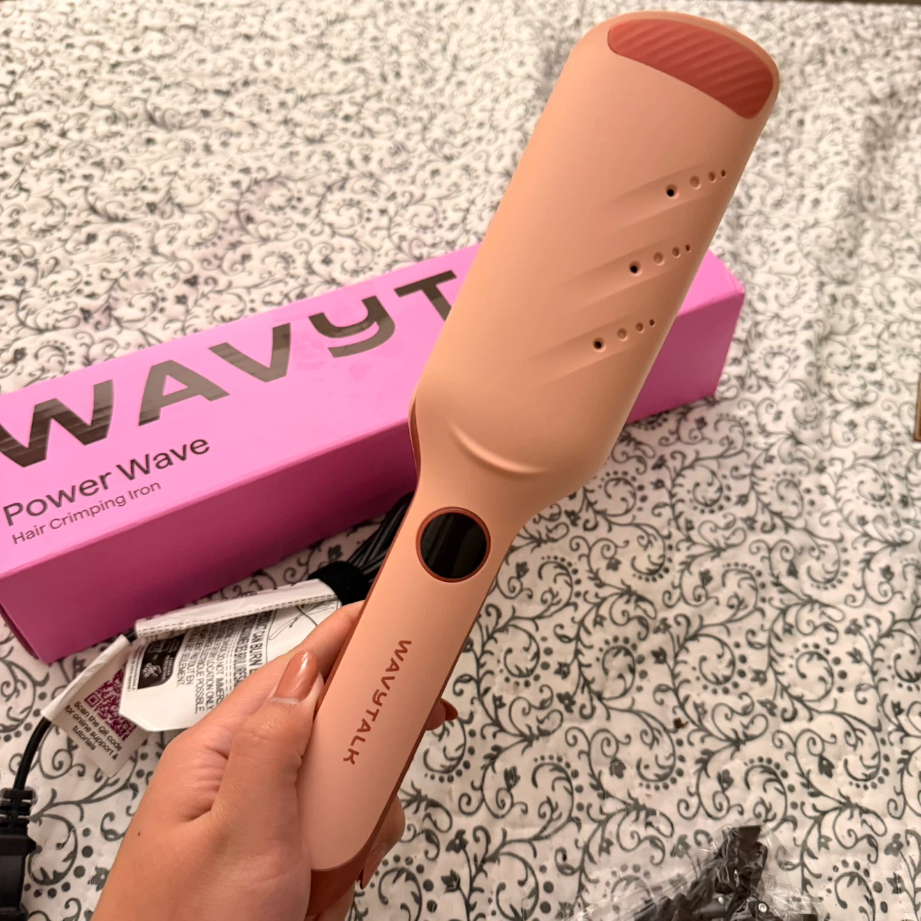 Wavytalk Power Wave Hair Crimping Iron - photo 2