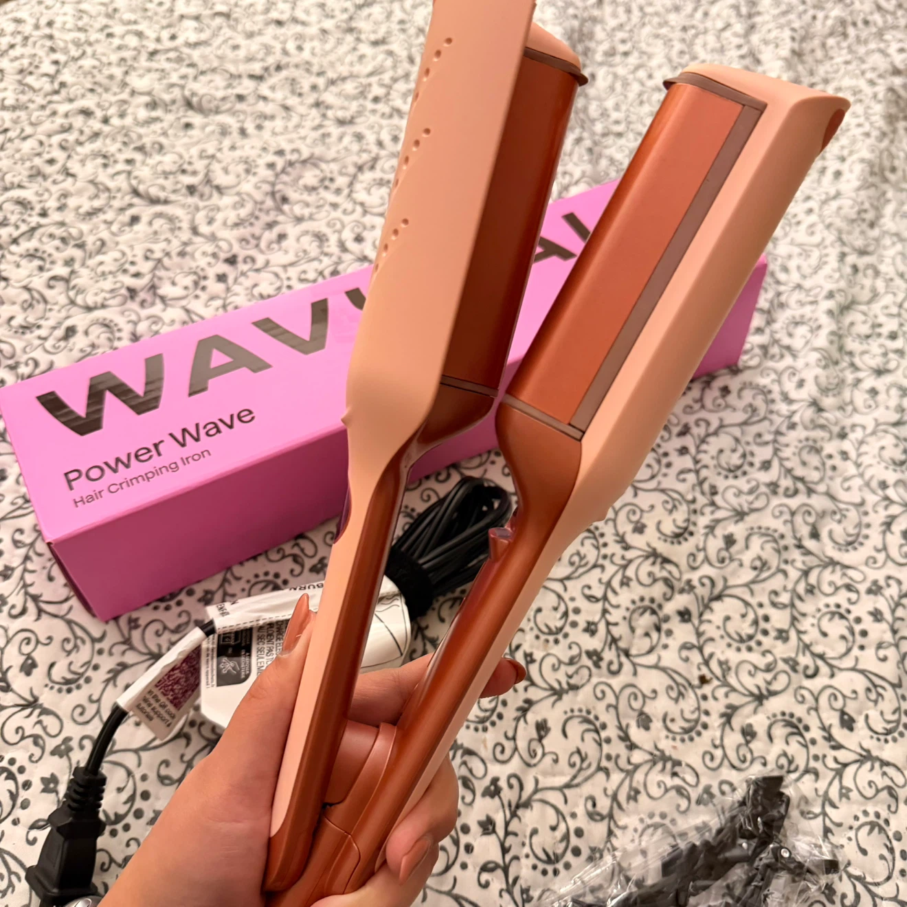 Wavytalk Power Wave Hair Crimping Iron - photo 3