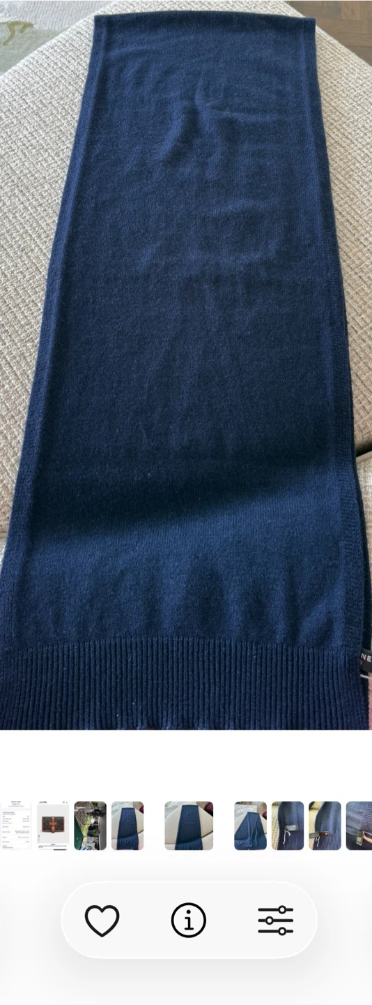 Chanel Cashmere Scarf - photo 2