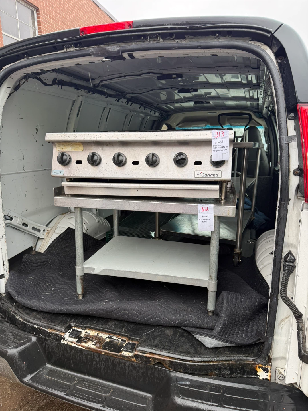 Small furniture delivery