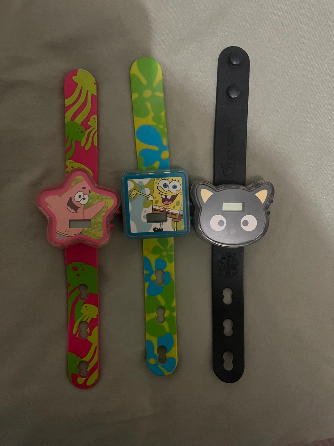 Set of 3 McDonald's Character Wristwatches
