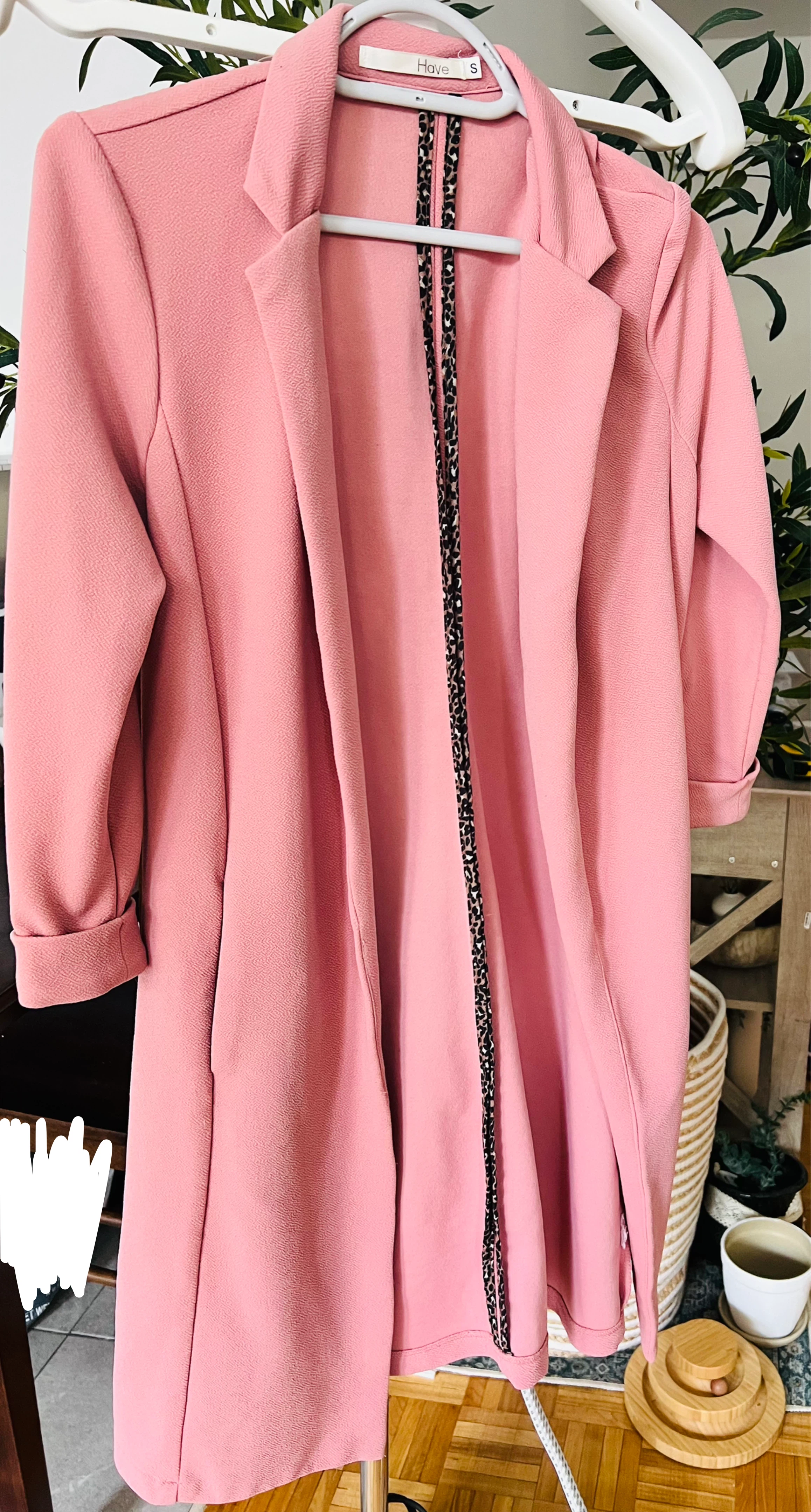 Pink Long Blazer (S)