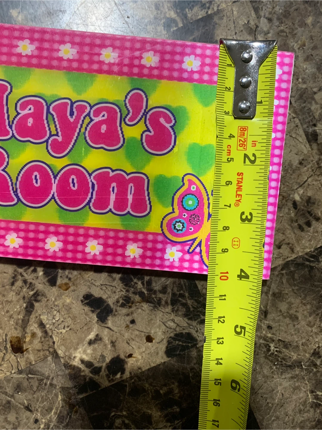 Maya's Room Door Sign Plaque - photo 2