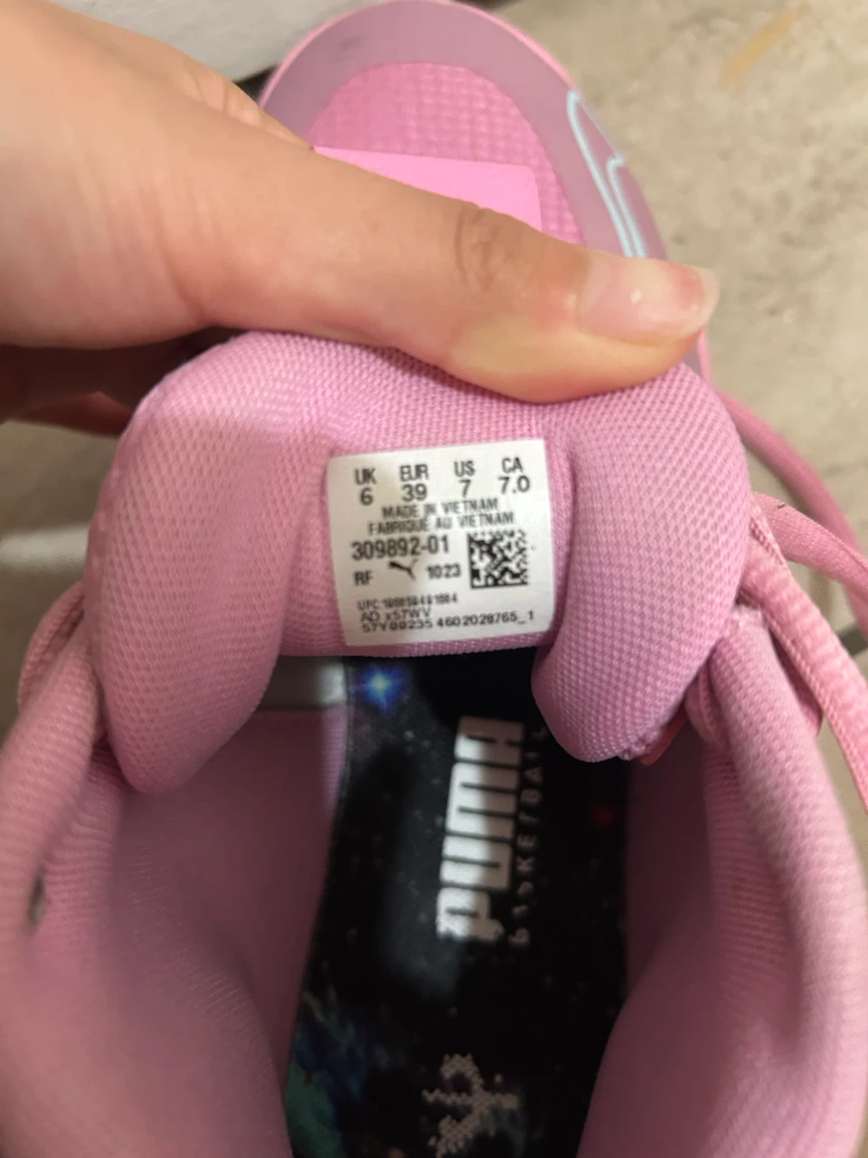Puma Pink Basketball Shoes
