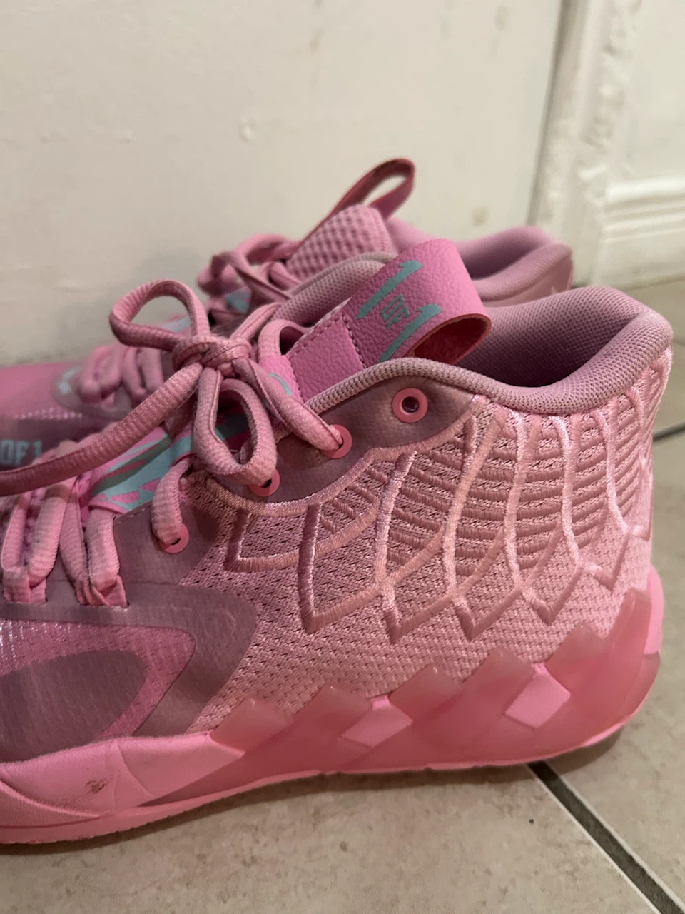 Puma Pink Basketball Shoes - photo 3