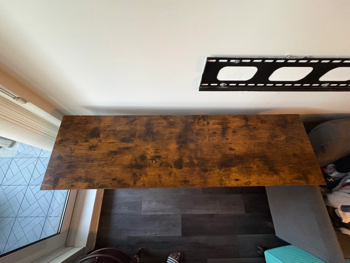 Rustic Industrial Console Table - photo 4