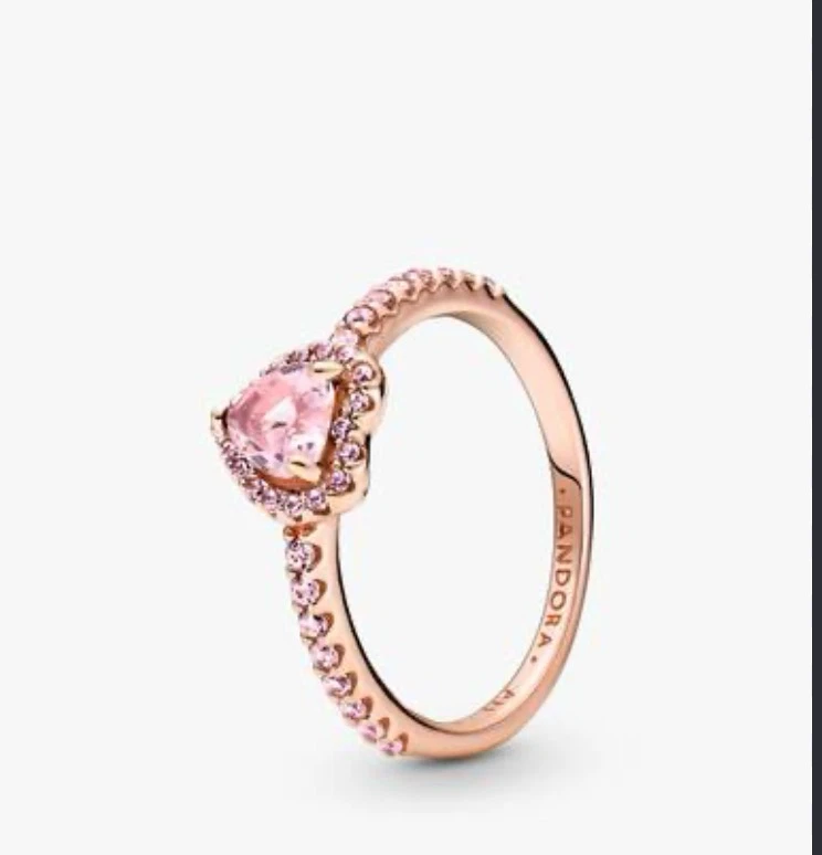 Pandora Rose Pink Heart Ring