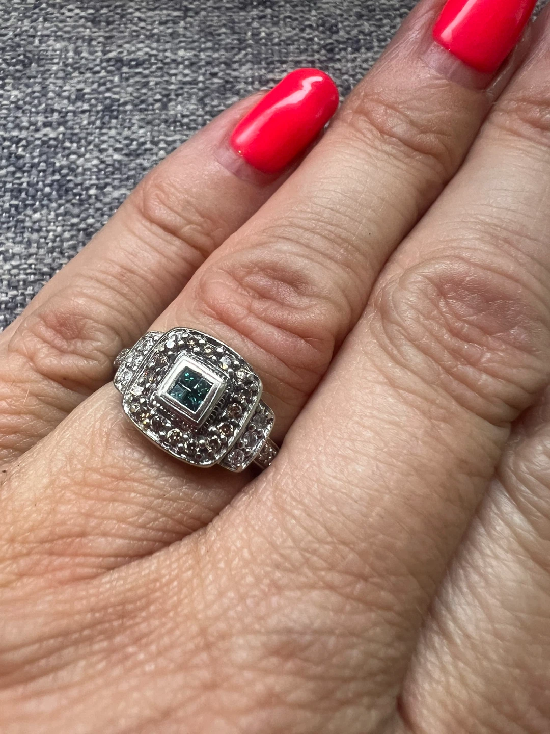 10k diamond ring - photo 4