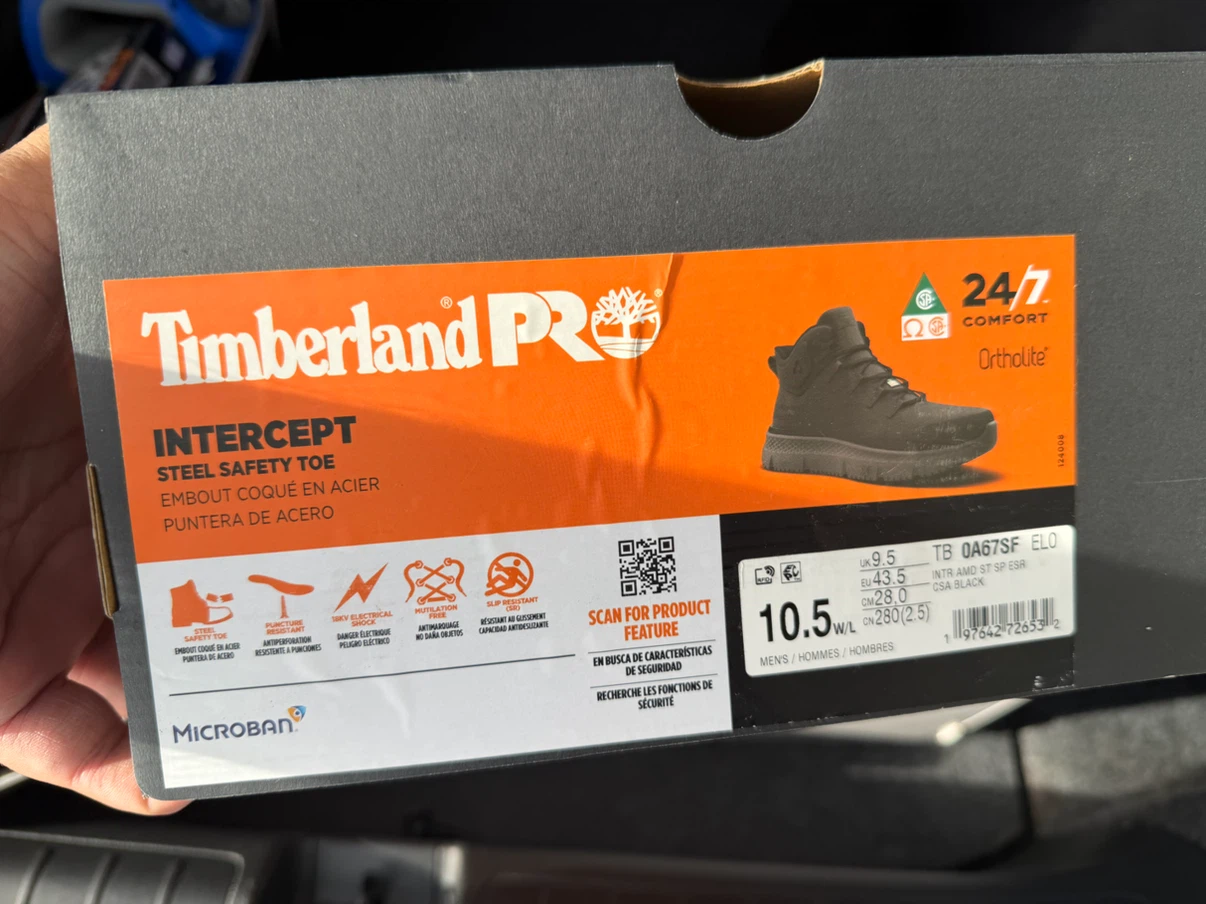 Timberland PRO Intercept Steel Safety Toe Boots