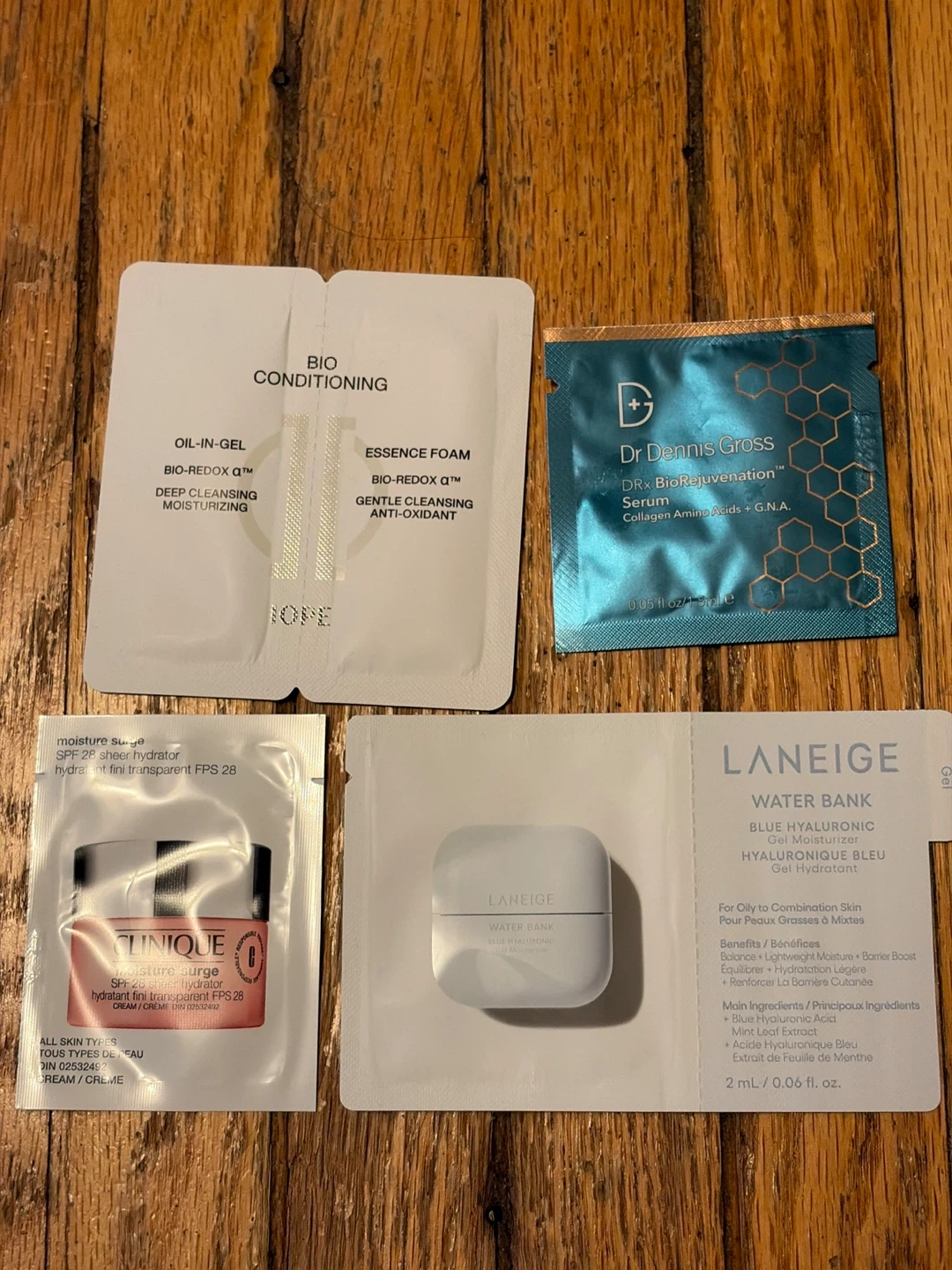 Assorted Skincare Samples