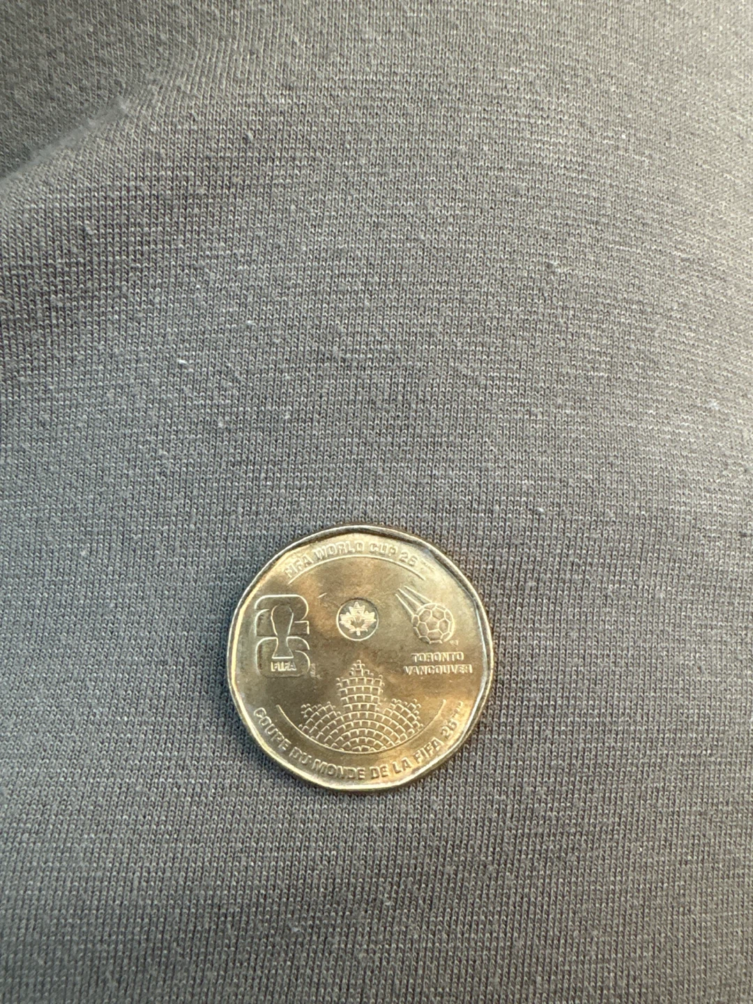 2026 FIFA World Cup Canada One Dollar Coin
