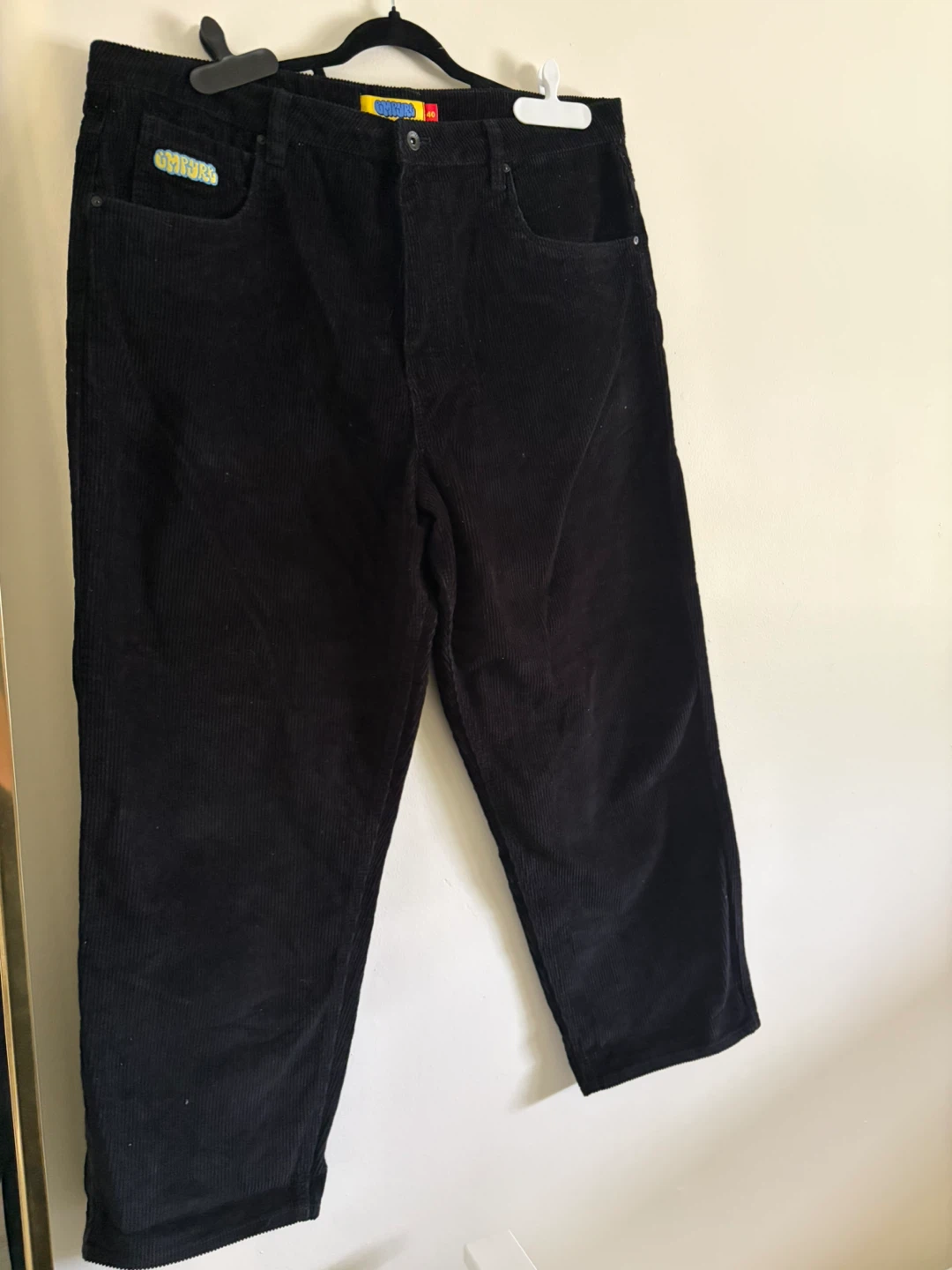 Empire corduroy ultra wide fit pants