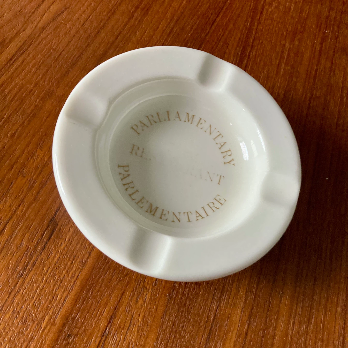 Vintage 1950s Canadian Parliamentary Restaurant Ashtray - photo 3