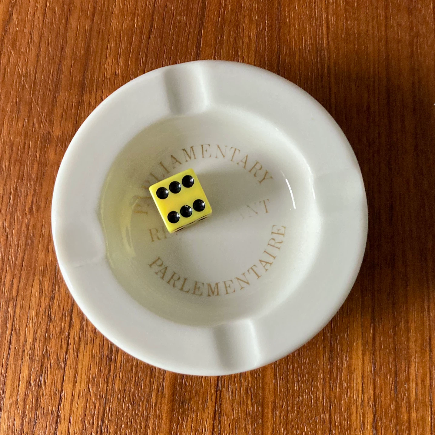 Vintage 1950s Canadian Parliamentary Restaurant Ashtray - photo 4