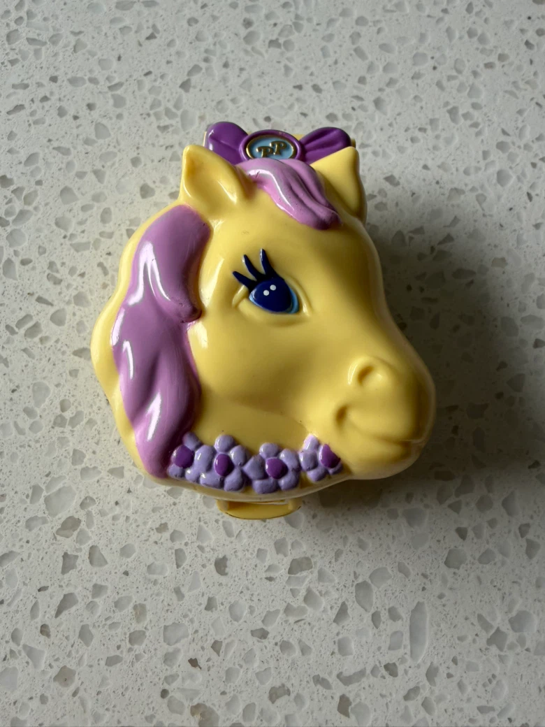 Vintage Polly Pocket Horse Compact